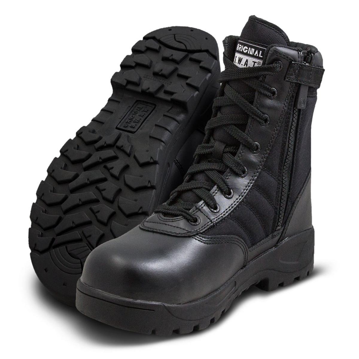 Original SWAT 116001 Classic Men's 9in Side-Zip Composite Toe Tactical Boot